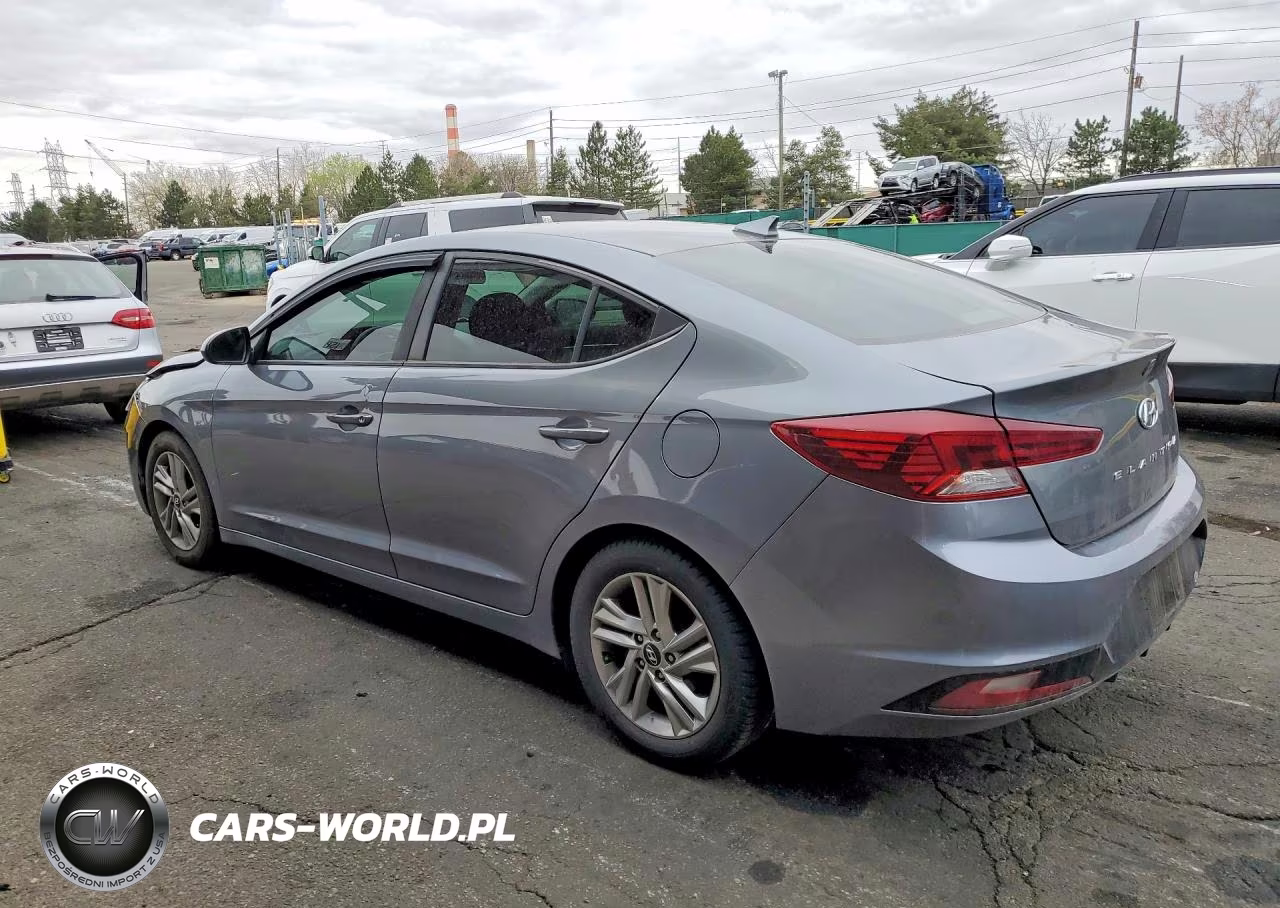 2019 Hyundai Elantra Sel VIN:KMHD84LF7KU820780 - 2