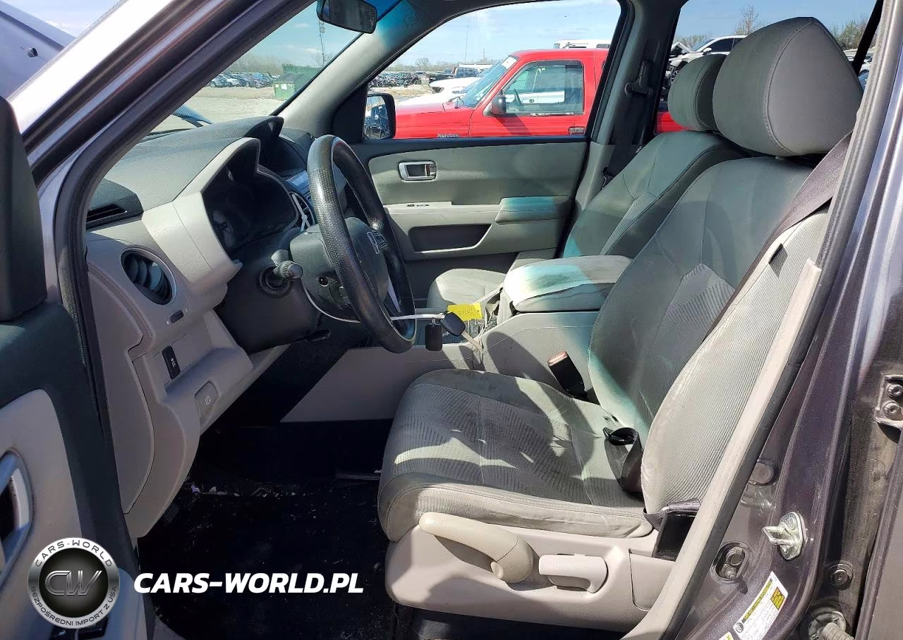 2014 Honda Pilot Lx VIN:5FNYF3H2XEB004185 - 7