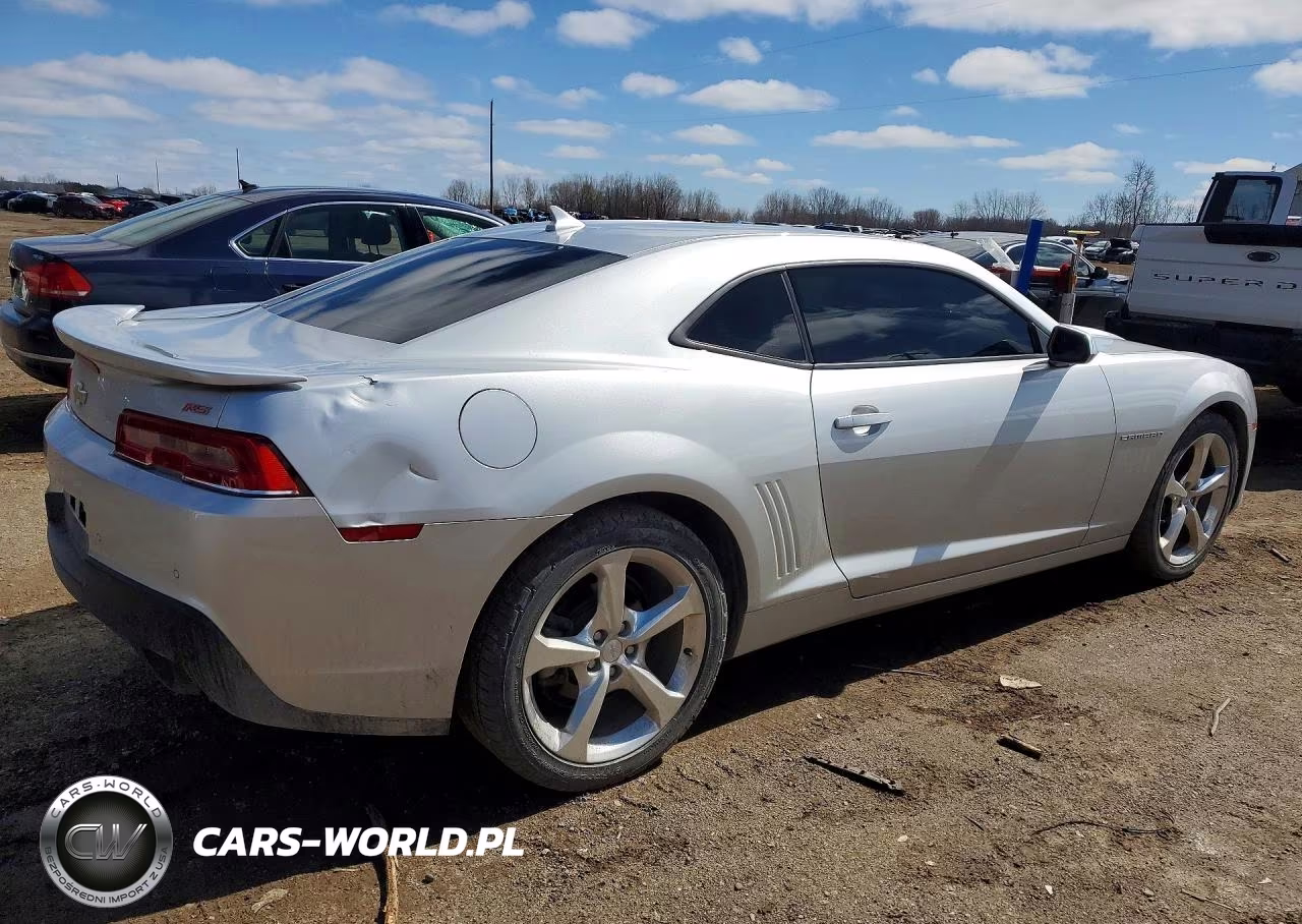 2014 Chevrolet Camaro Lt1 VIN:2G1FC1E35E9203403 - 3