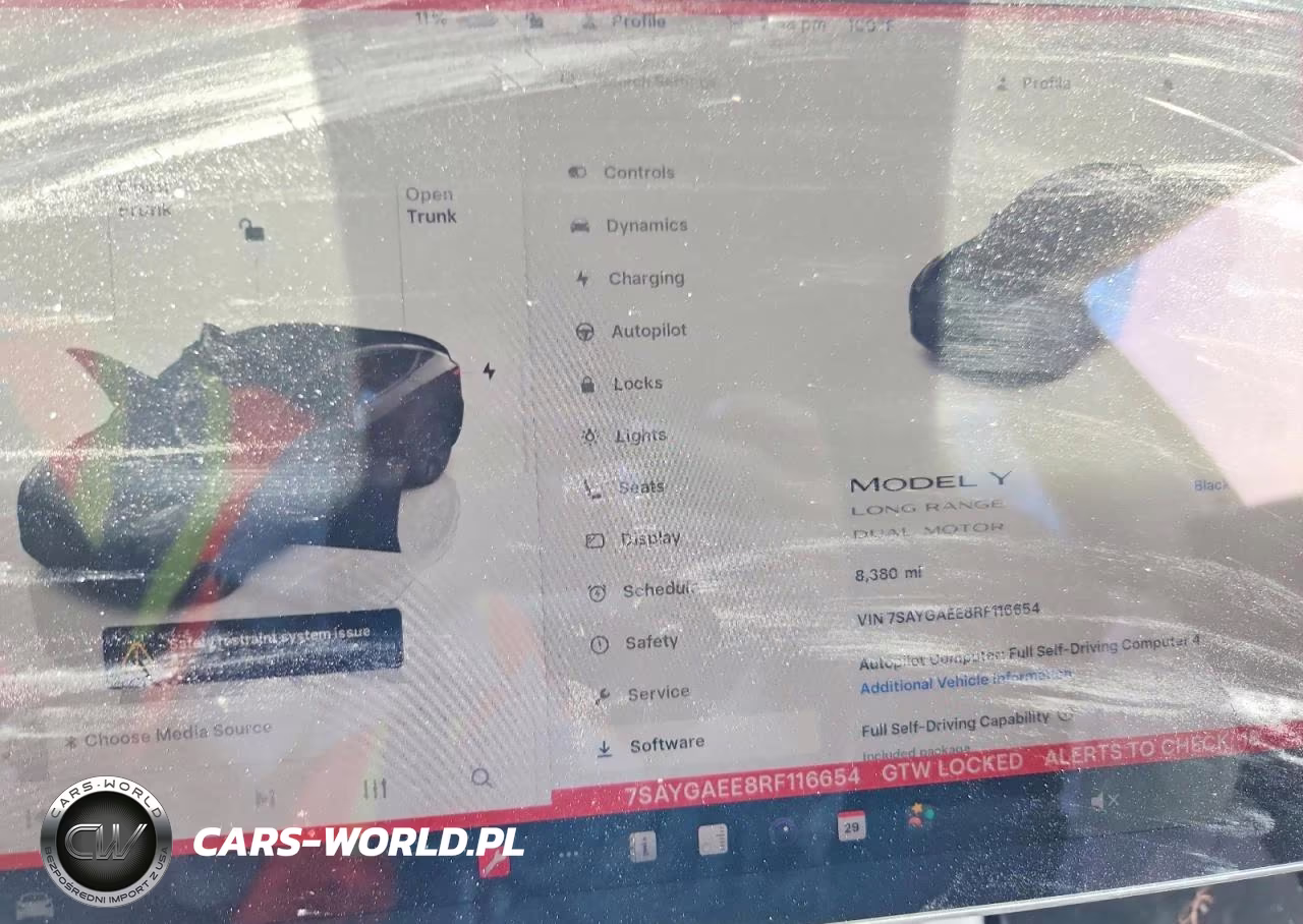 2024 Tesla Model Y VIN:7SAYGAEE8RF116654 - 9