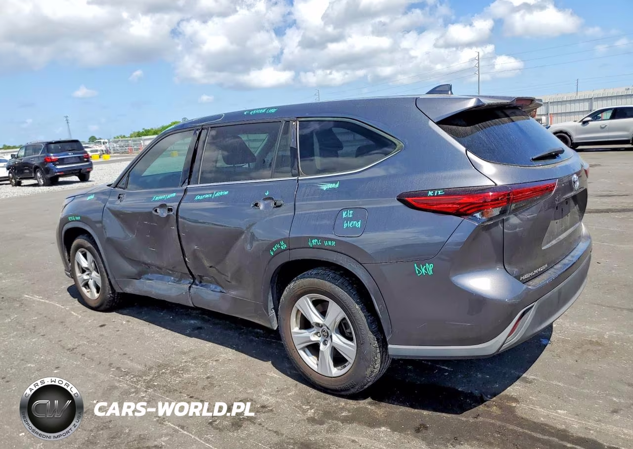 2020 Toyota Highlander L VIN:5TDCZRAH1LS507664 - 2