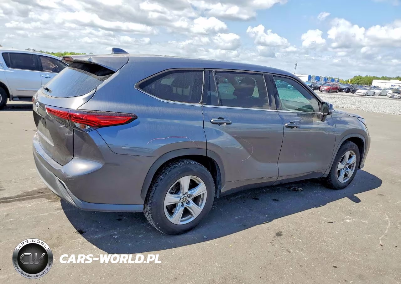 2020 Toyota Highlander L VIN:5TDCZRAH1LS507664 - 3