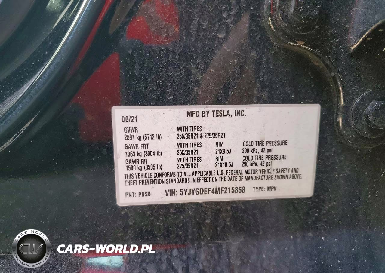 2021 Tesla Model Y VIN:5YJYGDEF4MF215858 - 13