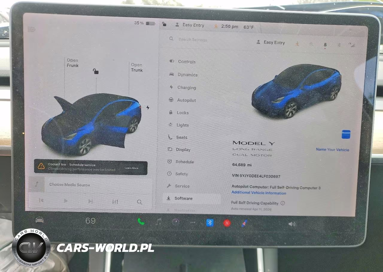 2020 Tesla Model Y VIN:5YJYGDEE4LF030697 - 9