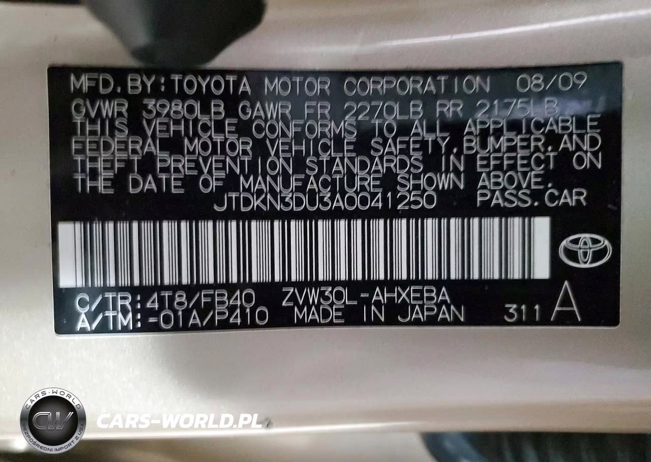 2010 Toyota Prius Hyb Le-Xle-Ltd VIN:JTDKN3DU3A0041250 - 12