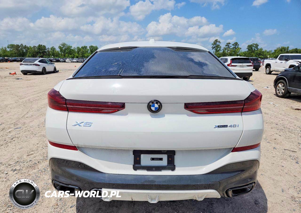 2026 BMW X6 xDrive40I VIN:5UX33EX08T9277372 - 6