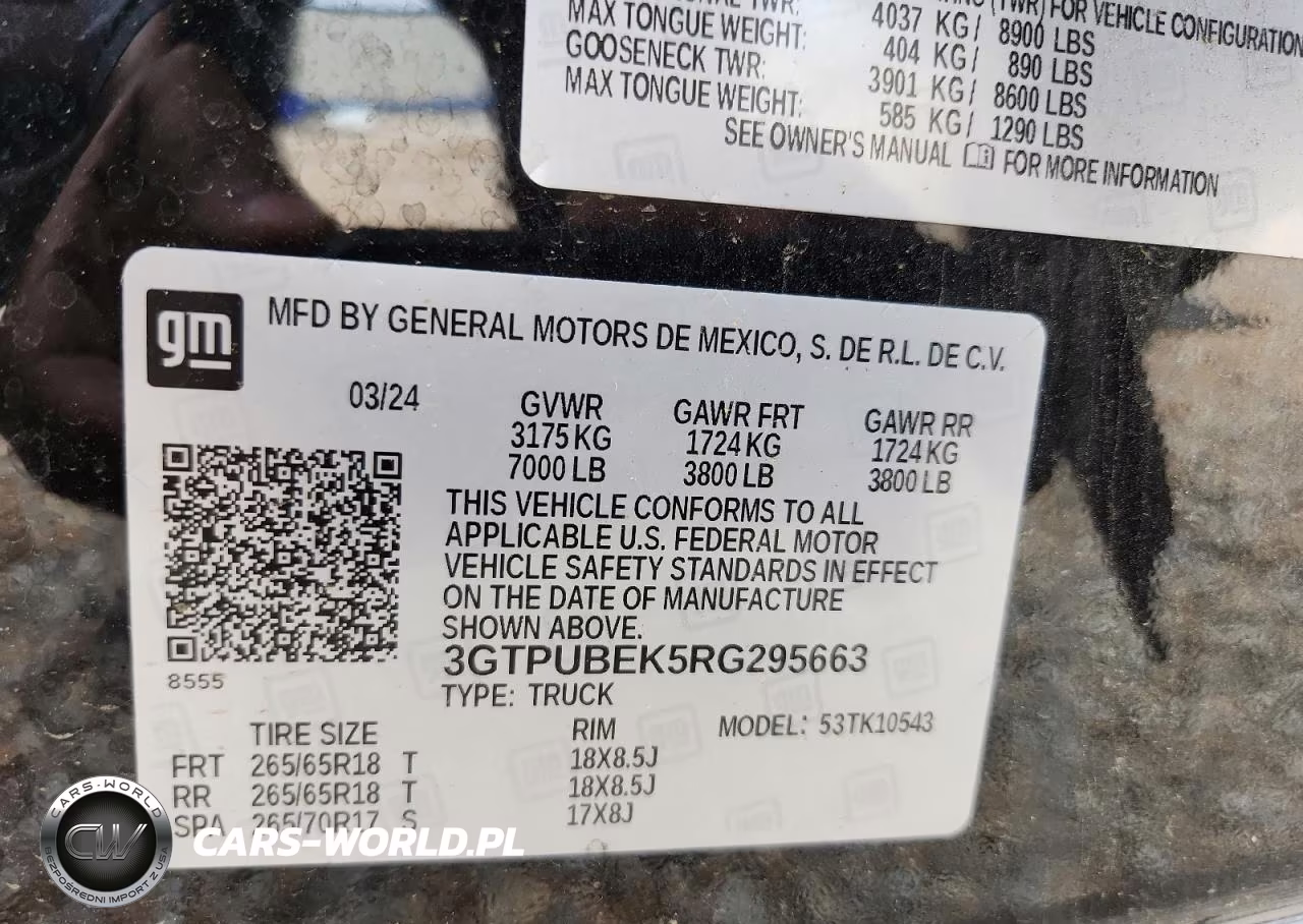 2024 GMC Sierra K1500 Sle VIN:3GTPUBEK5RG295663 - 12