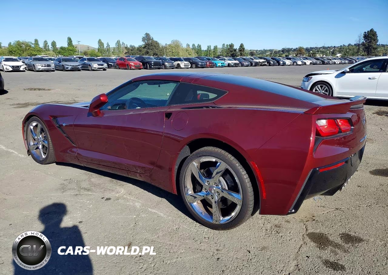 2016 Chevrolet Corvette Stingray Z51 3Lt VIN:1G1YM2D70G5112877 - 2