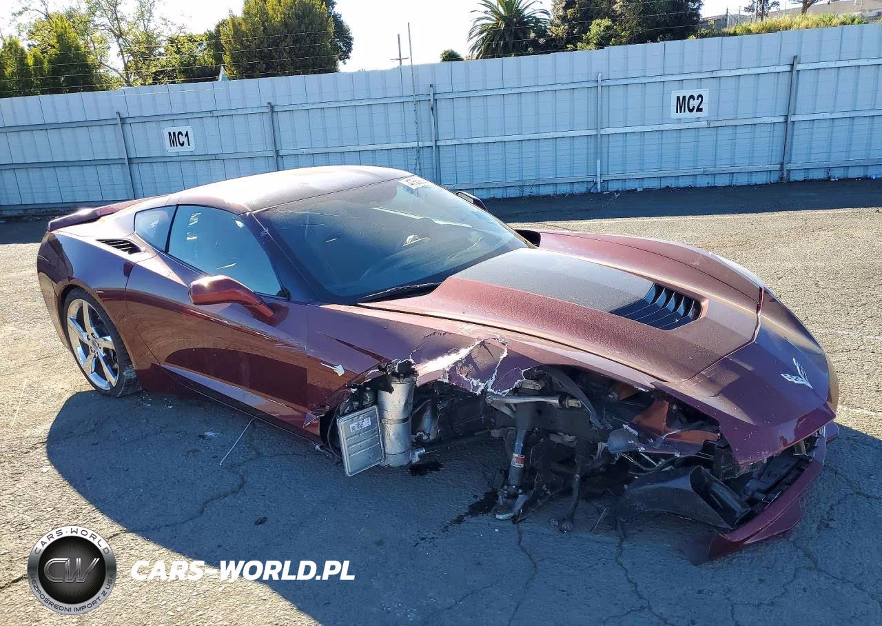 2016 Chevrolet Corvette Stingray Z51 3Lt VIN:1G1YM2D70G5112877 - 4