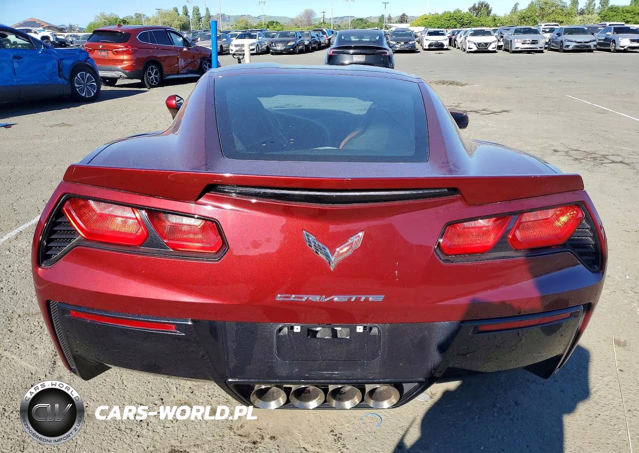 2016 Chevrolet Corvette Stingray Z51 3Lt VIN:1G1YM2D70G5112877 - 6