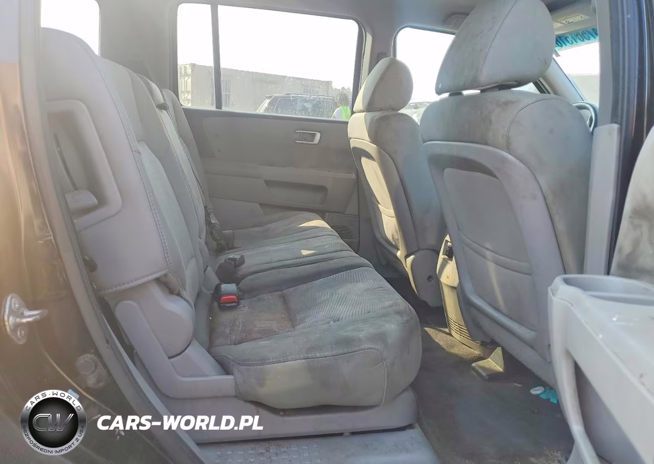 2012 Honda Pilot Lx VIN:5FNYF3H26CB035222 - 11