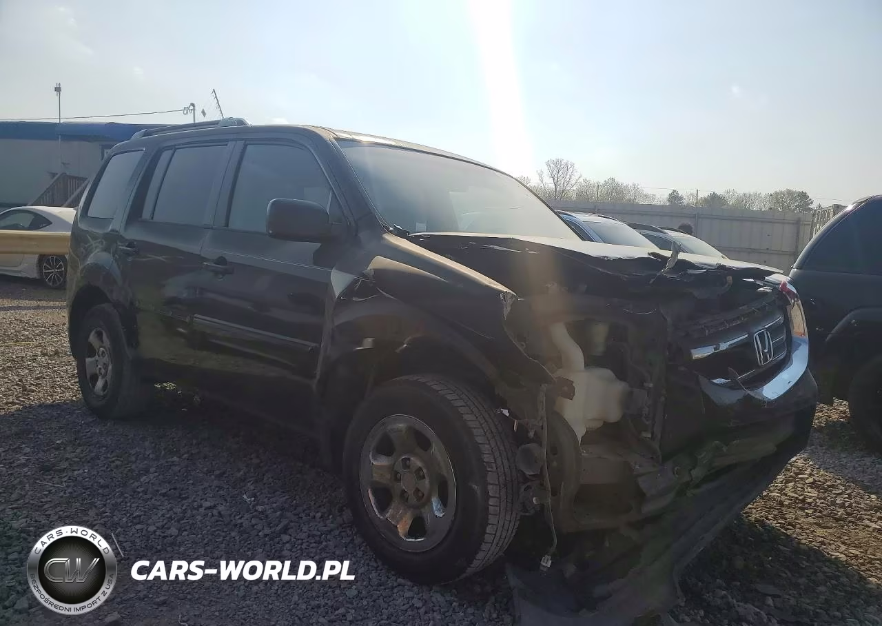 2012 Honda Pilot Lx VIN:5FNYF3H26CB035222 - 4