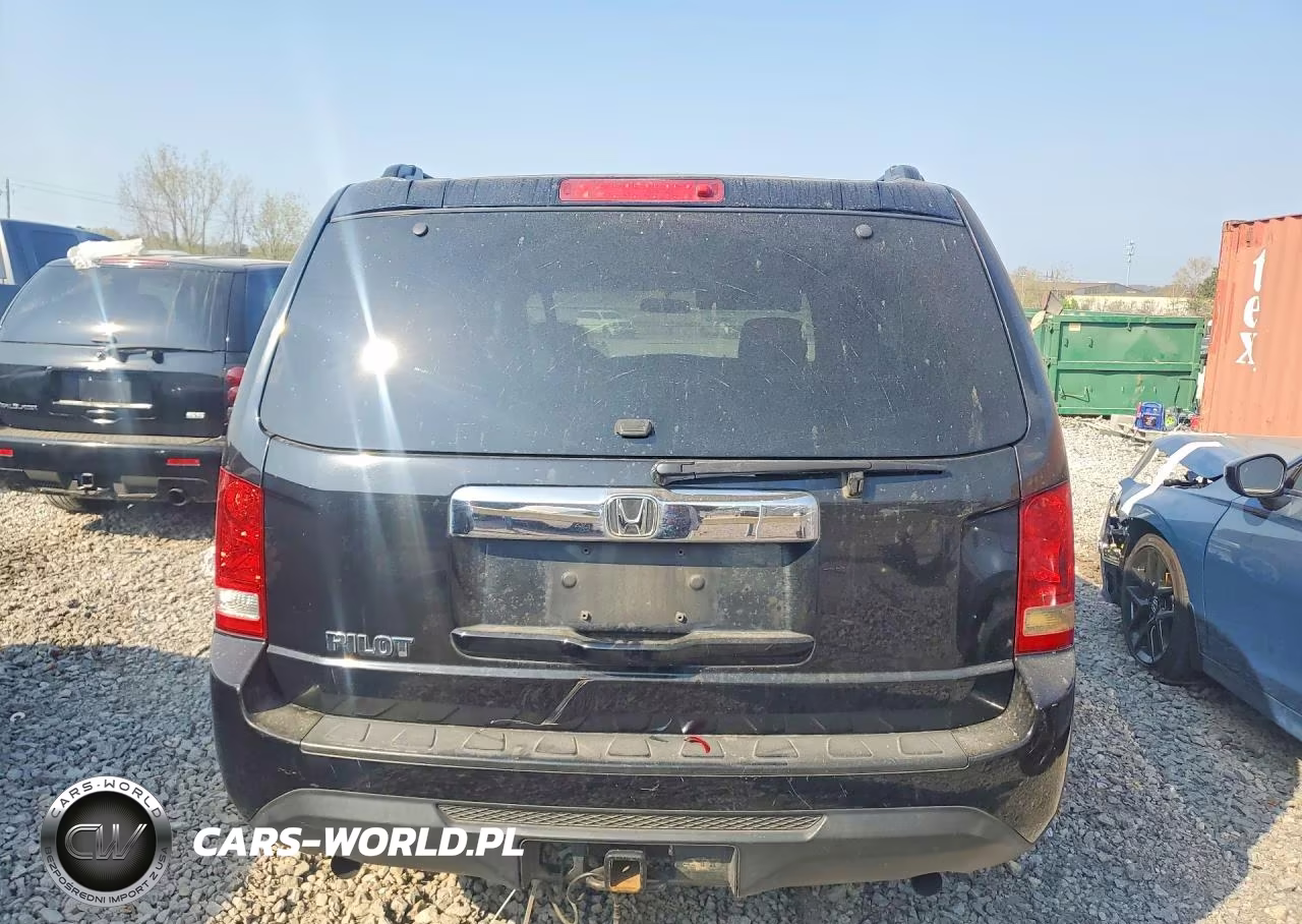 2012 Honda Pilot Lx VIN:5FNYF3H26CB035222 - 6