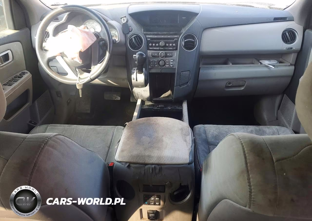 2012 Honda Pilot Lx VIN:5FNYF3H26CB035222 - 8