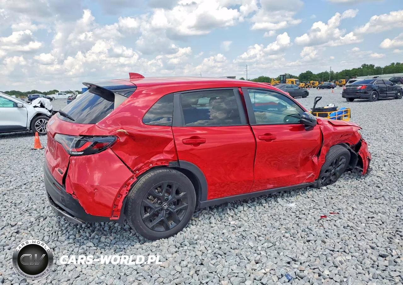 2025 Honda Hr-V Sport VIN:3CZRZ1H52SM702558 - 3