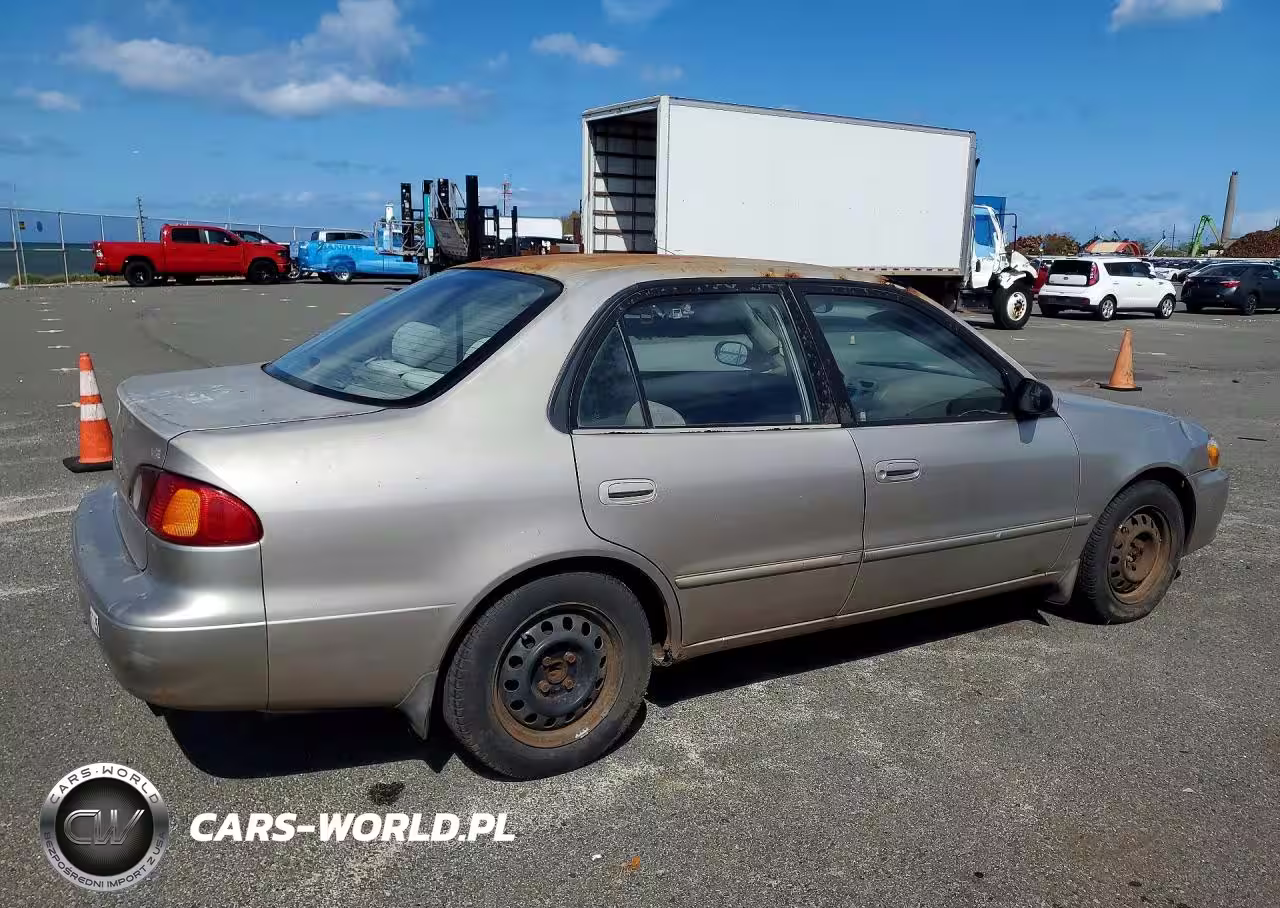2001 Toyota Corolla Ce VIN:1NXBR12E91Z488237 - 3