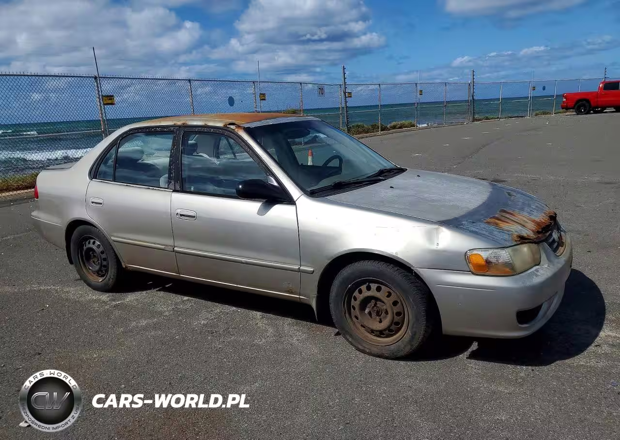 2001 Toyota Corolla Ce VIN:1NXBR12E91Z488237 - 4