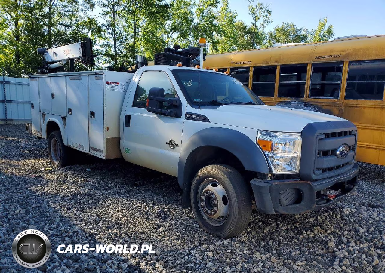 2012 Ford F550 Super Duty Utility - Service Truck VIN:1FDUF5HT1CEC63595 - 4