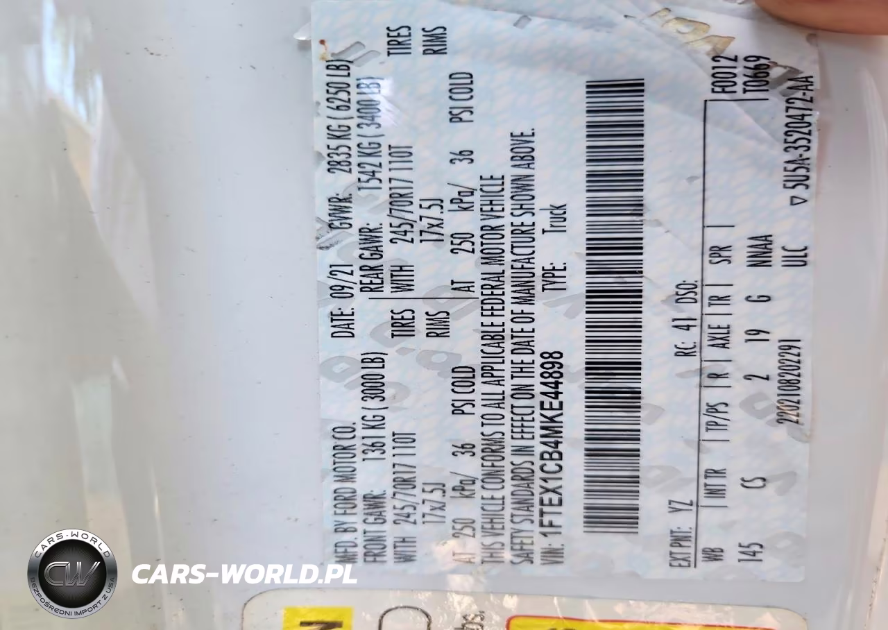 2021 Ford F150 Super Cab VIN:1FTEX1CB4MKE44898 - 14