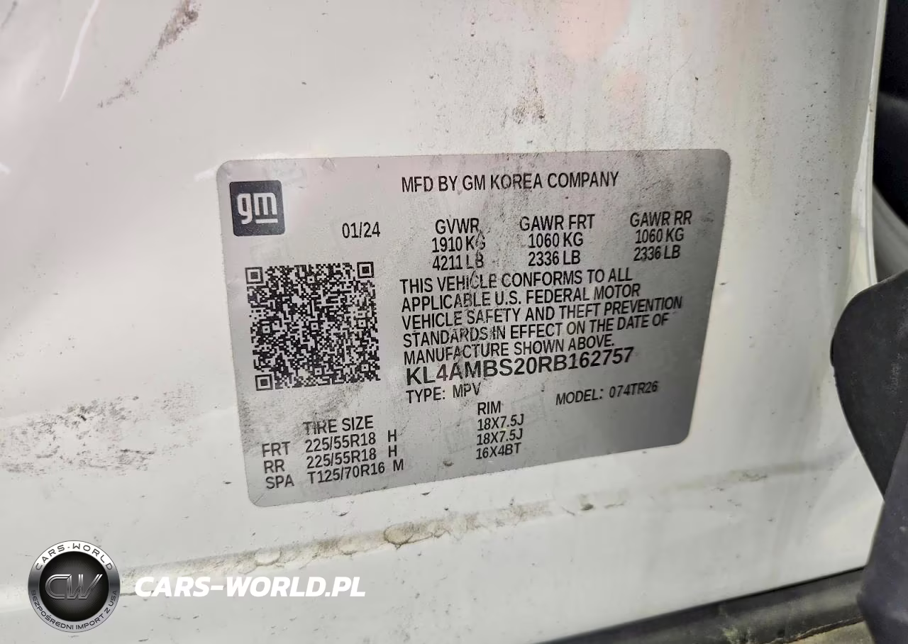 2024 Buick Encore Gx Preferred VIN:KL4AMBS20RB162757 - 13