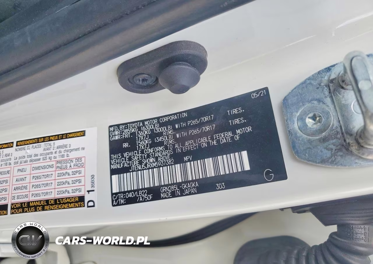 2021 Toyota 4Runner Sr5 Premium VIN:JTENU5JRXM5937382 - 13