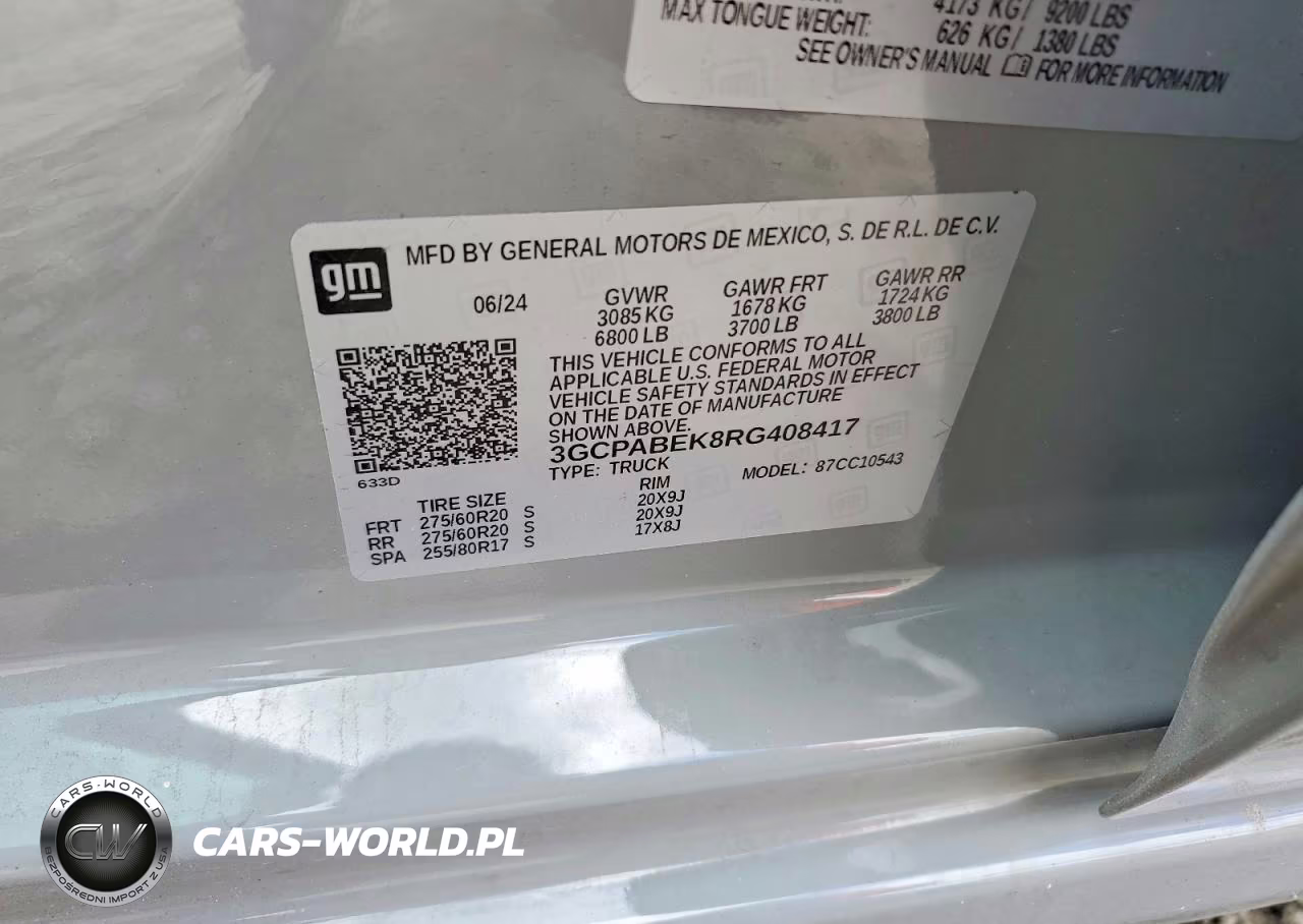 2024 Chevrolet Silverado C1500 Custom VIN:3GCPABEK8RG408417 - 12