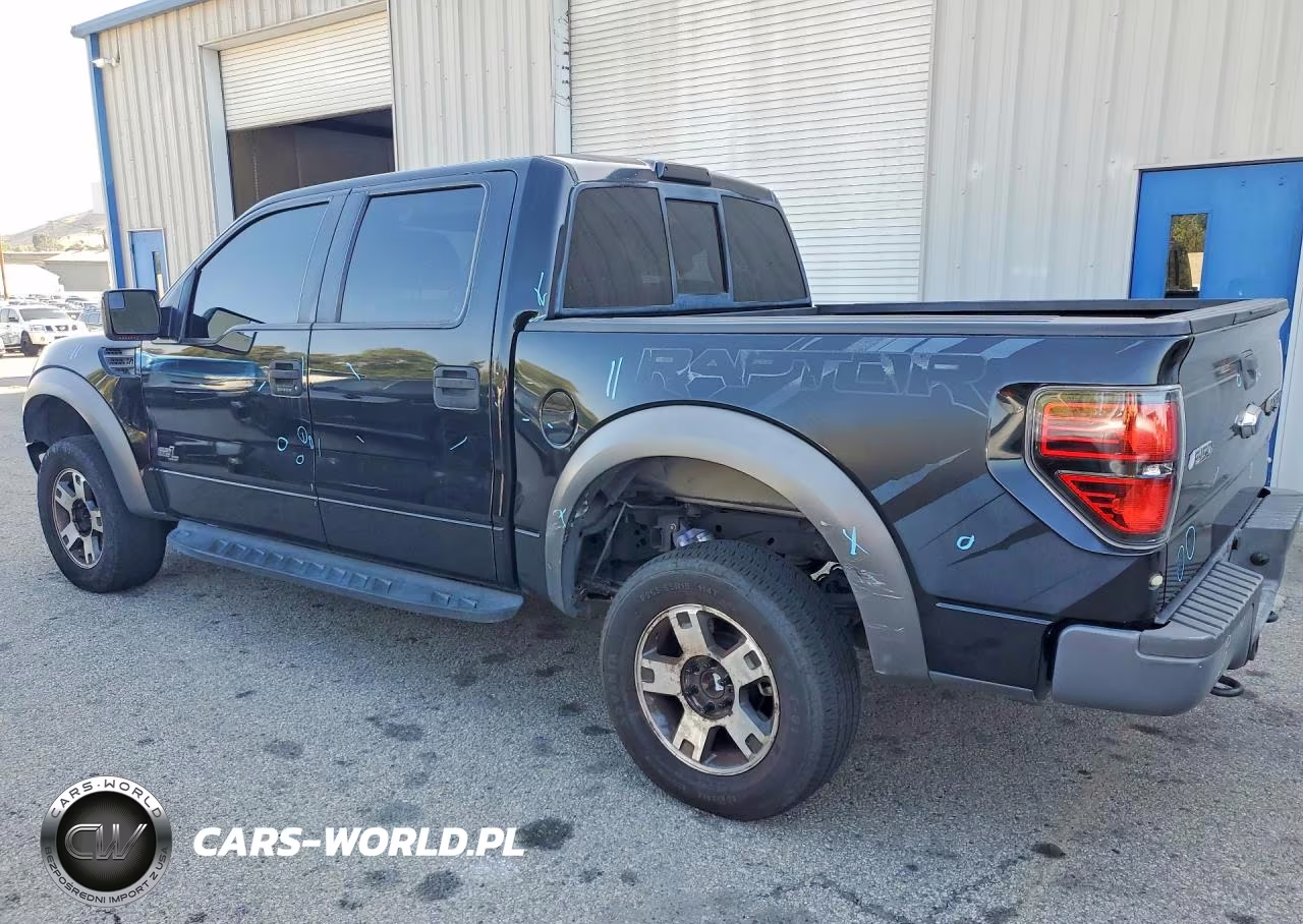 2012 Ford F150 Svt Raptor VIN:1FTFW1R60CFC36199 - 2