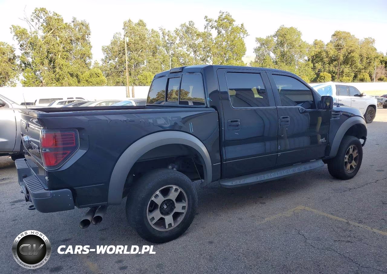 2012 Ford F150 Svt Raptor VIN:1FTFW1R60CFC36199 - 3