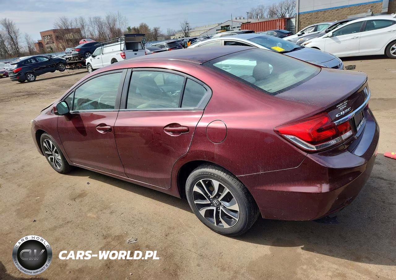 2013 Honda Civic Ex VIN:19XFB2F85DE220549 - 2