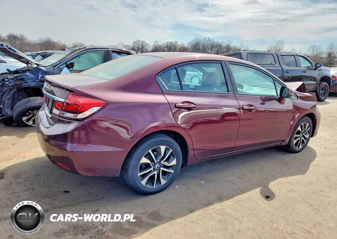 2013 Honda Civic Ex VIN:19XFB2F85DE220549 - 3