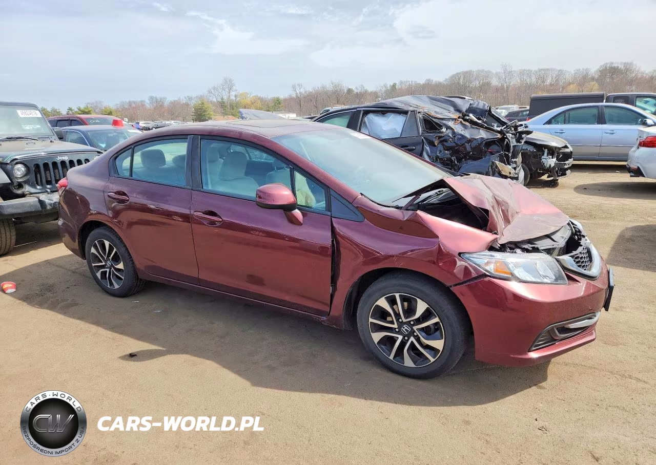2013 Honda Civic Ex VIN:19XFB2F85DE220549 - 4