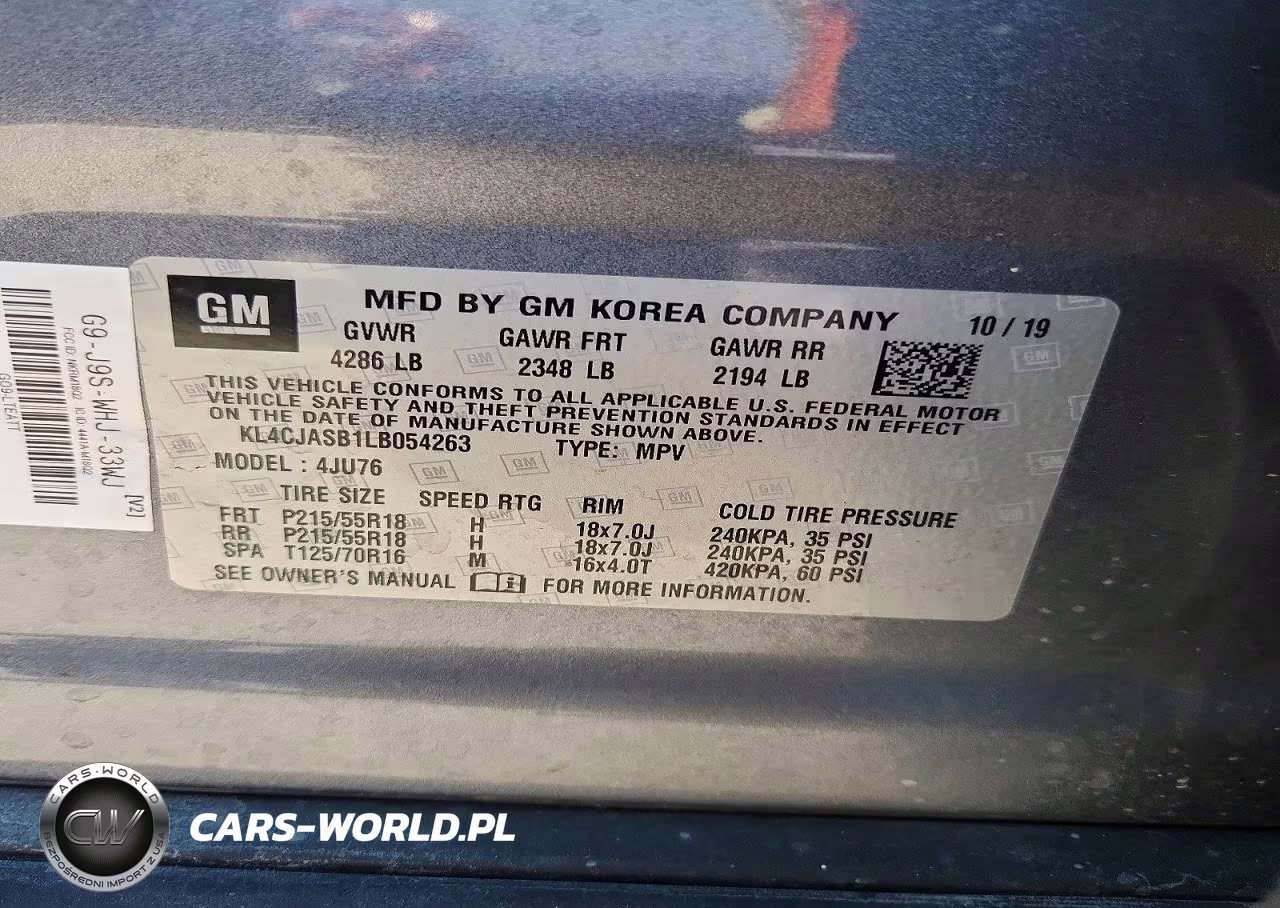 2020 Buick Encore Preferred VIN:KL4CJASB1LB054263 - 12