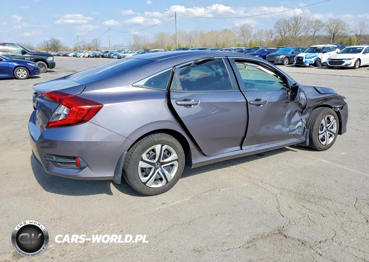2017 Honda Civic Lx VIN:19XFC2F54HE068059 - 3