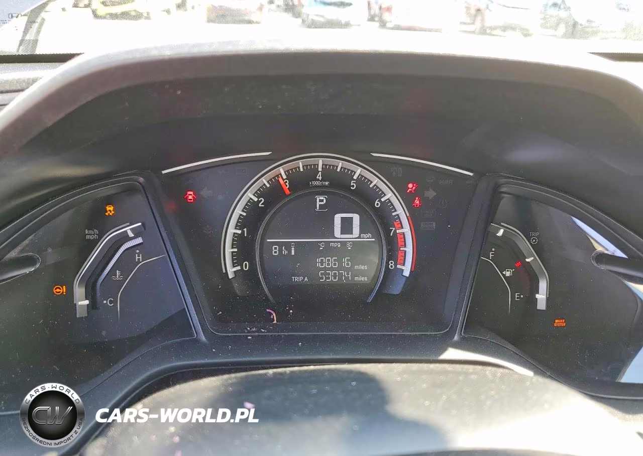 2017 Honda Civic Lx VIN:19XFC2F54HE068059 - 9