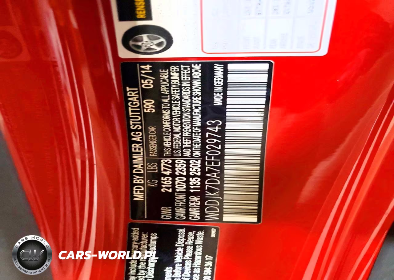 2014 Mercedes-Benz Sl 550 VIN:WDDJK7DA7EF029743 - 12