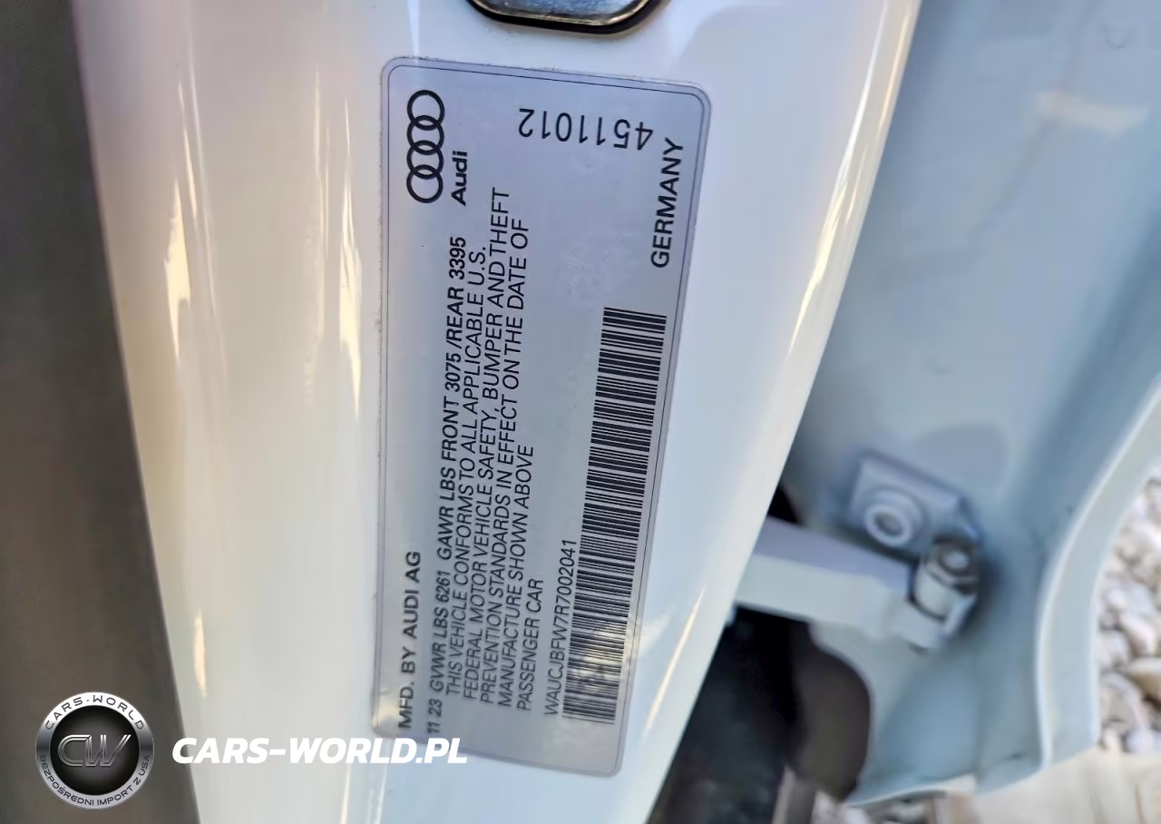 2024 Audi E-Tron Gt Premium Plus VIN:WAUCJBFW7R7002041 - 12