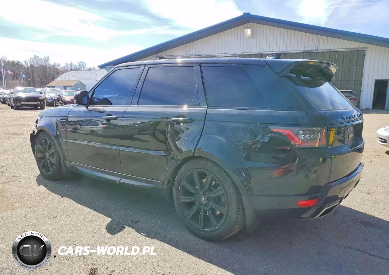 2020 Land Rover Range Rover Sport Hse VIN:SALWR2SU6LA887445 - 2