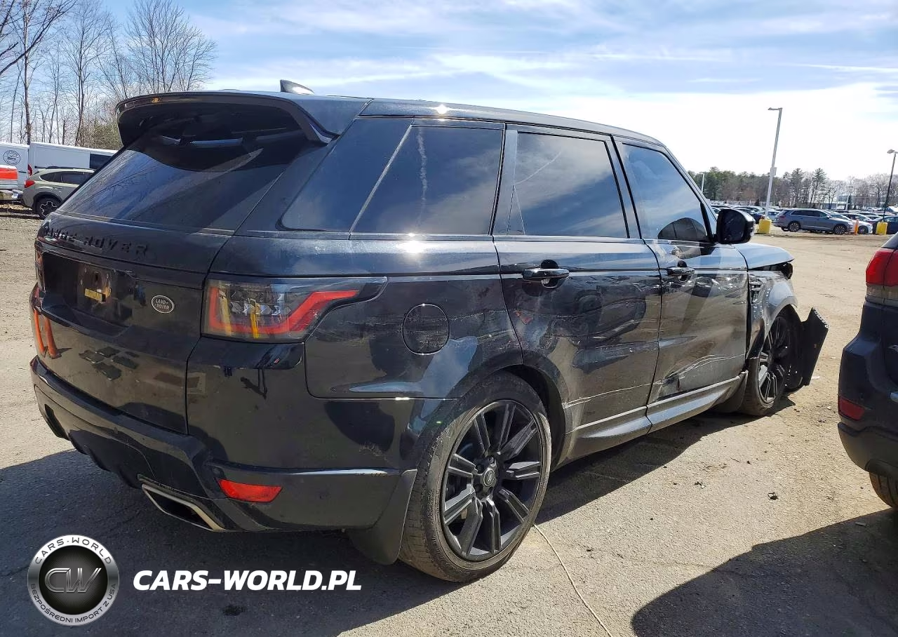 2020 Land Rover Range Rover Sport Hse VIN:SALWR2SU6LA887445 - 3