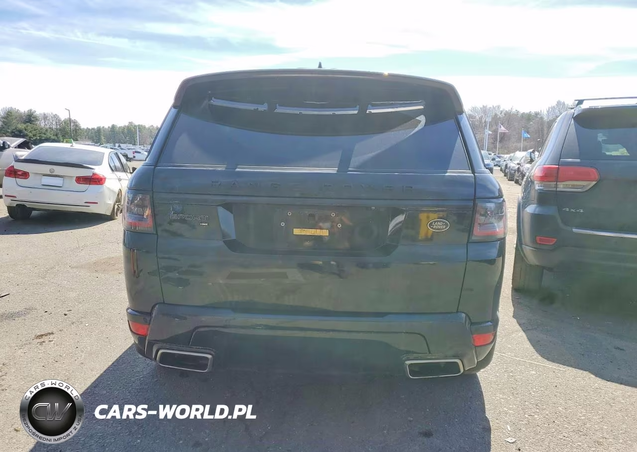 2020 Land Rover Range Rover Sport Hse VIN:SALWR2SU6LA887445 - 6