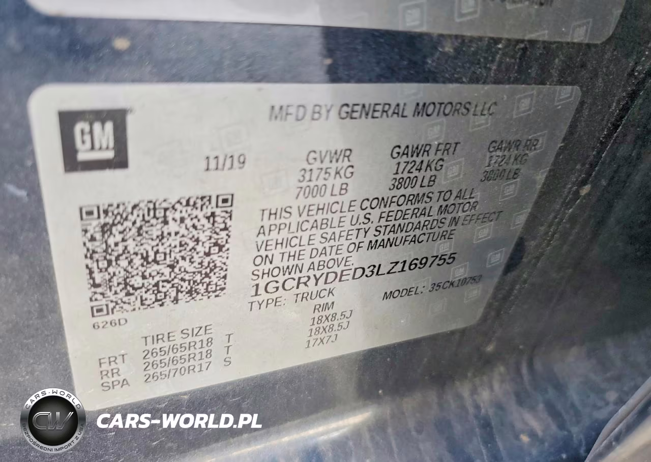 2020 Chevrolet Silverado K1500 Lt VIN:1GCRYDED3LZ169755 - 12