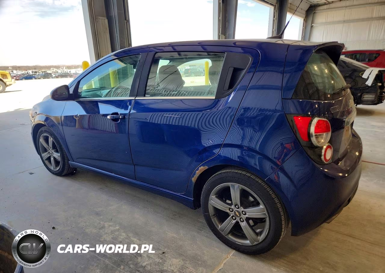 2014 Chevrolet Sonic Rs VIN:1G1JH6SB8E4160330 - 2