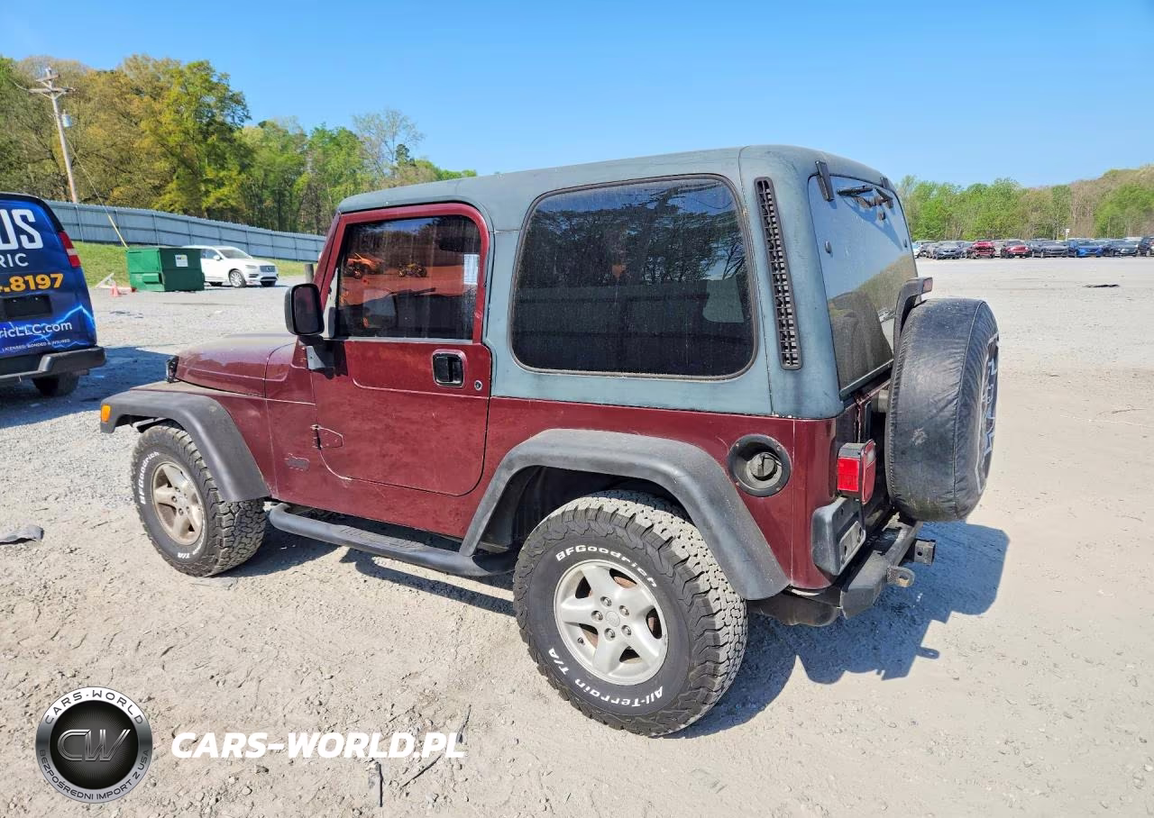 2004 Jeep Wrangler X VIN:1J4FA39S14P702851 - 2