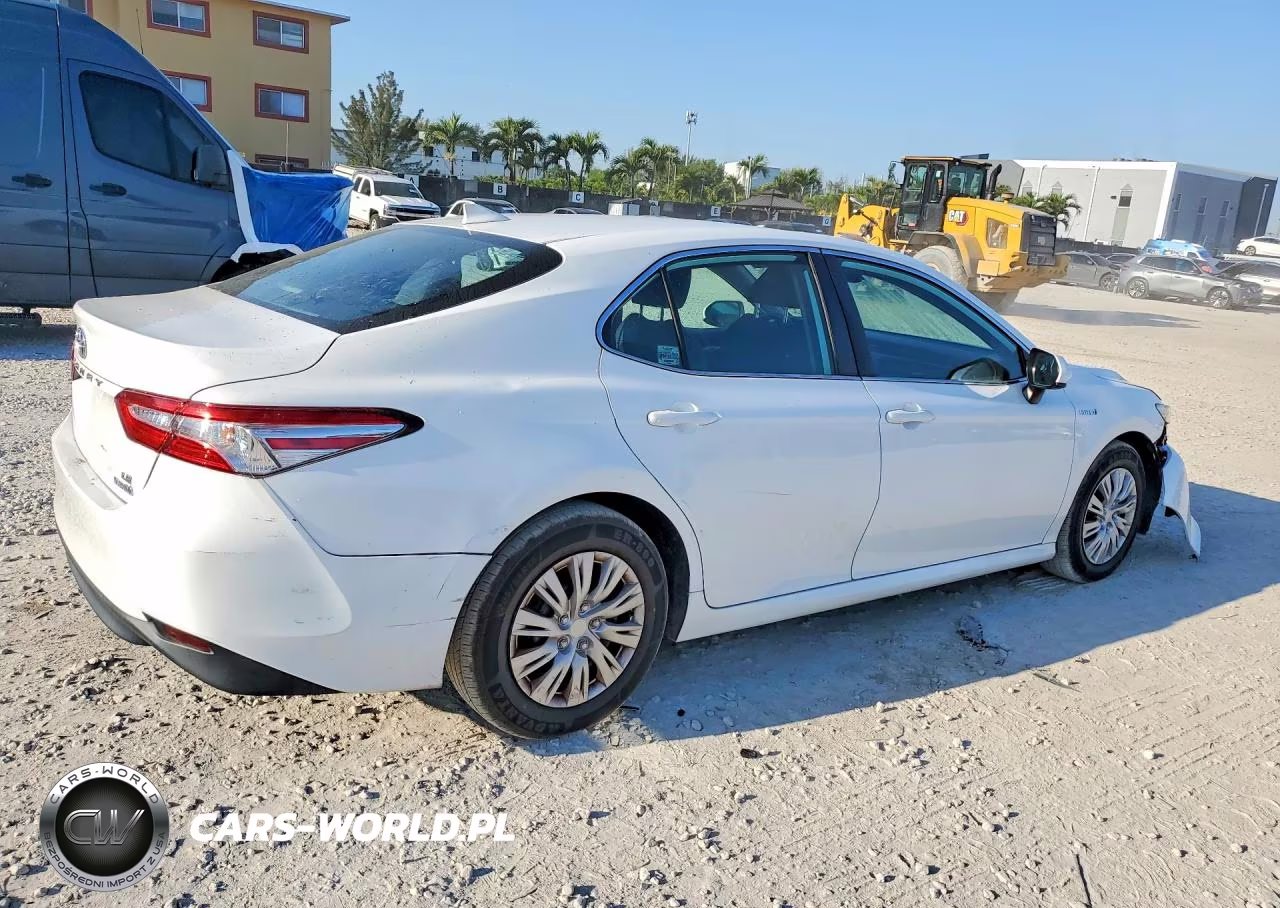 2019 Toyota Camry Hybrid Le VIN:4T1B31HK0KU007016 - 3
