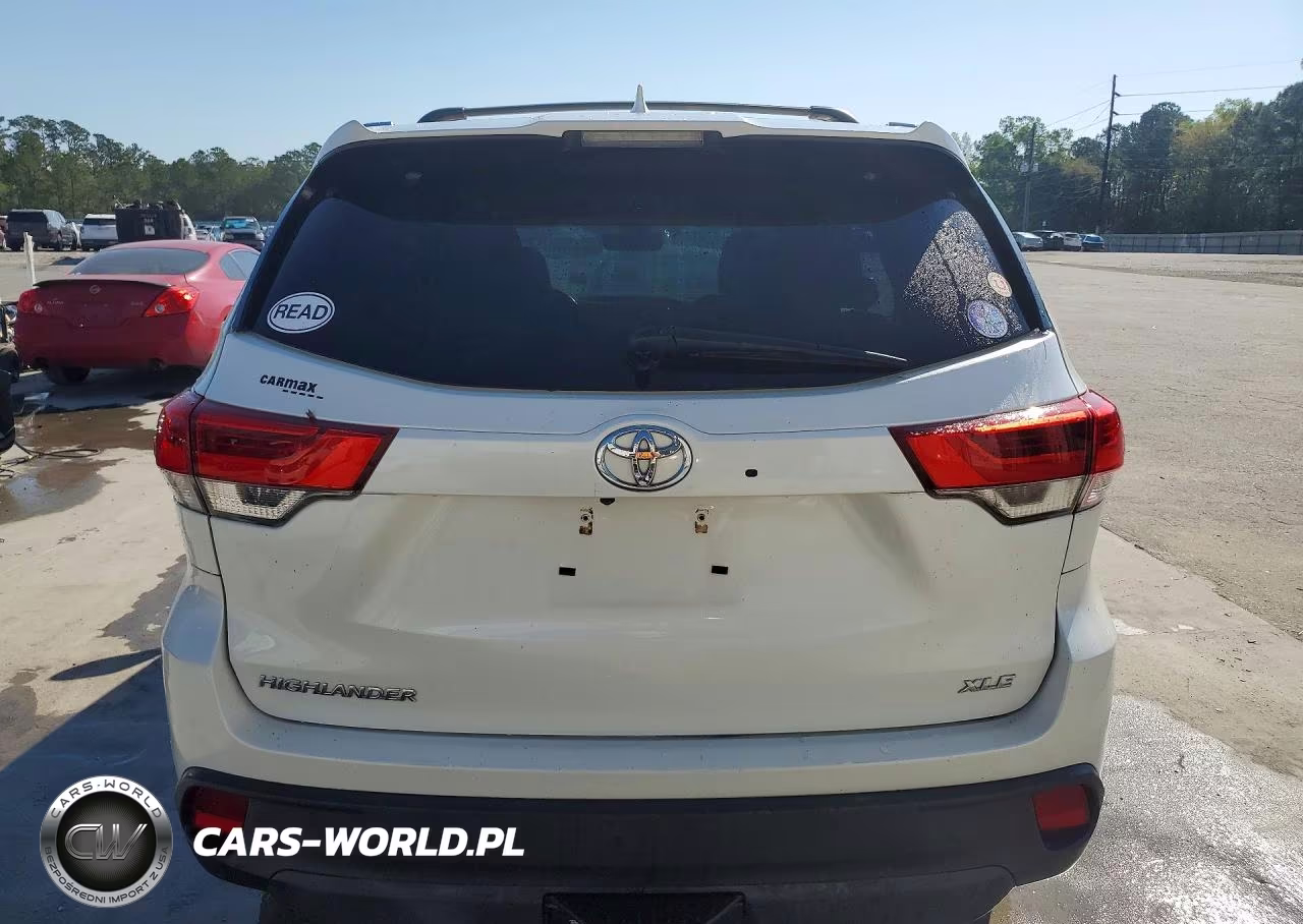 2017 Toyota Highlander Xle VIN:5TDKZRFH8HS520844 - 6