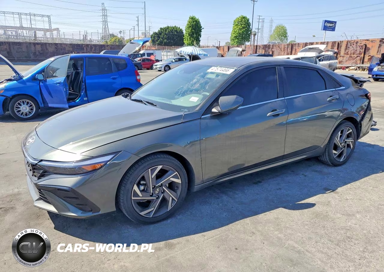 2025 Hyundai Elantra Sel Convenience VIN:KMHLS4DG4SU981205 - 1