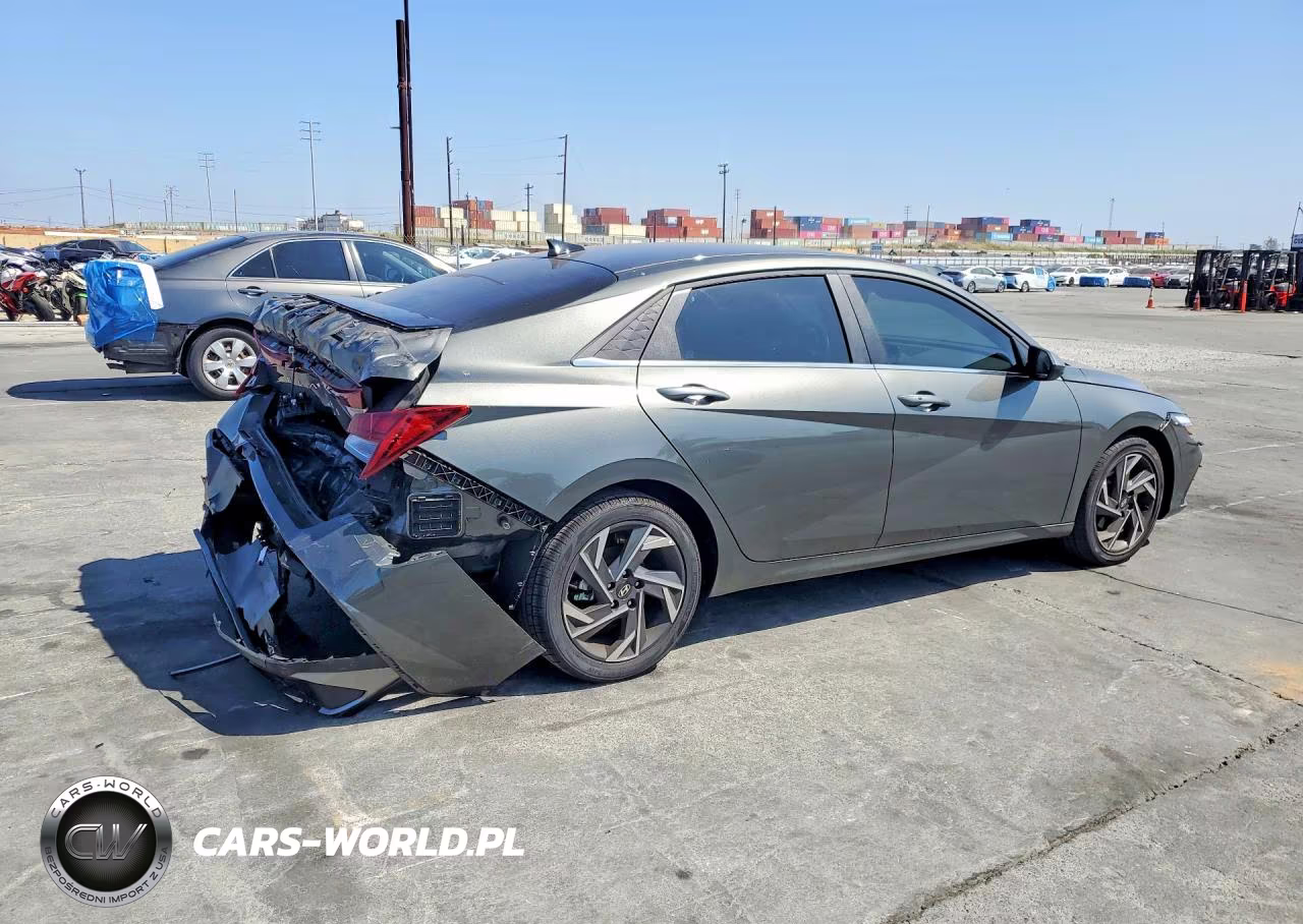 2025 Hyundai Elantra Sel Convenience VIN:KMHLS4DG4SU981205 - 3