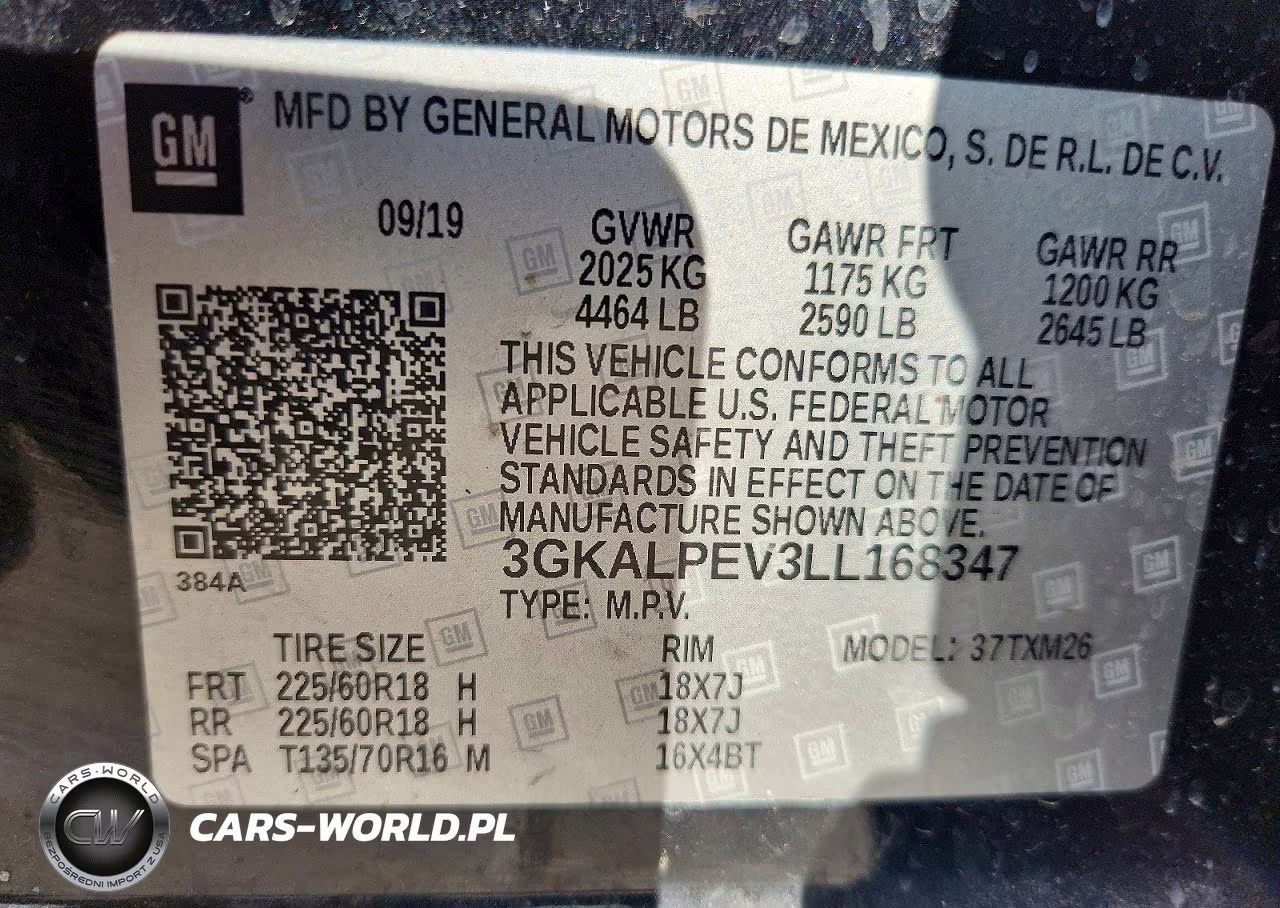 2020 GMC Terrain Slt VIN:3GKALPEV3LL168347 - 12