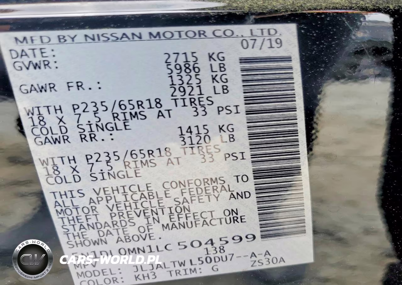 2020 Infiniti Qx60 VIN:5N1DL0MN1LC504599 - 13