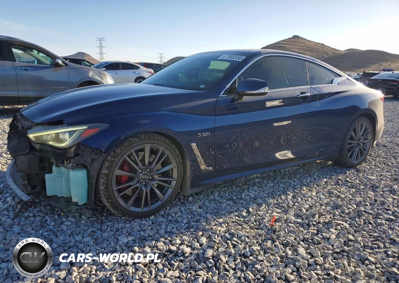2017 Infiniti Q60 Red Sport 400