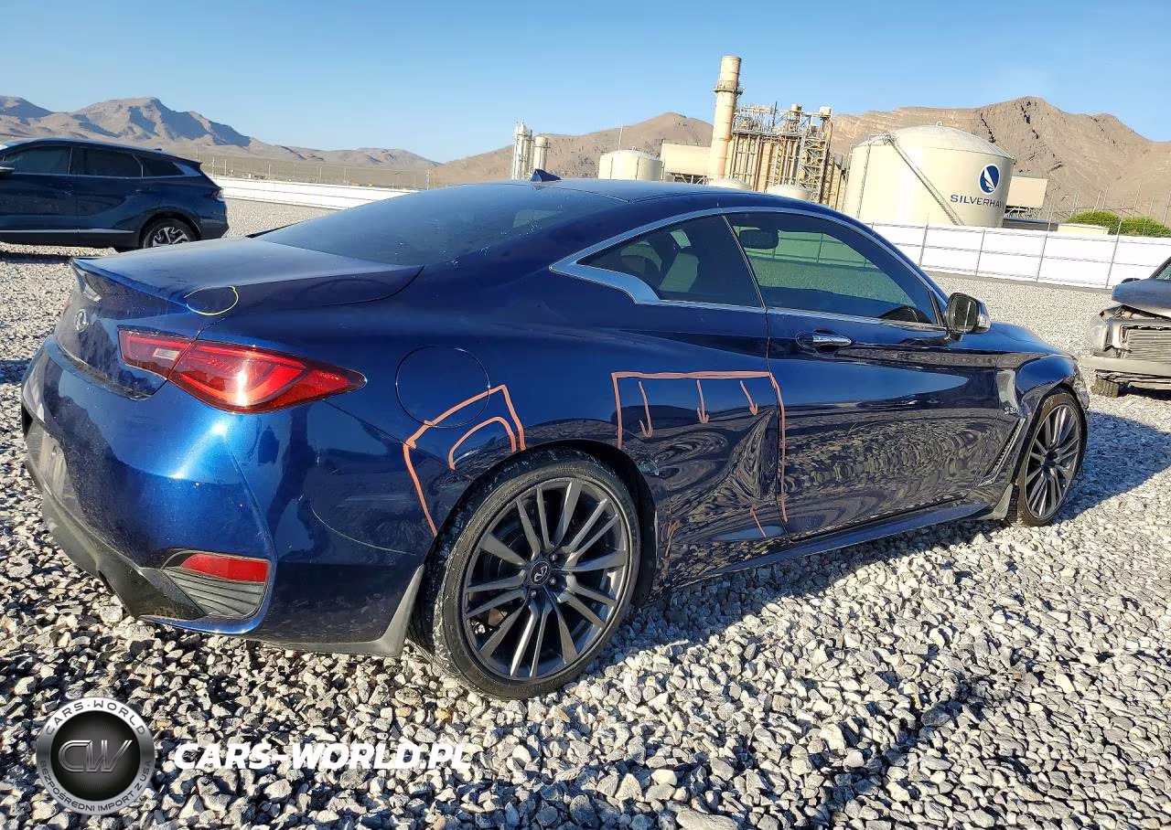 2017 Infiniti Q60 Red Sport 400 VIN:JN1FV7EK8HM611366 - 3